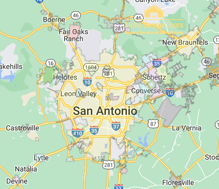 alpha-garagedoors.com_San_Antonio_Texas_map